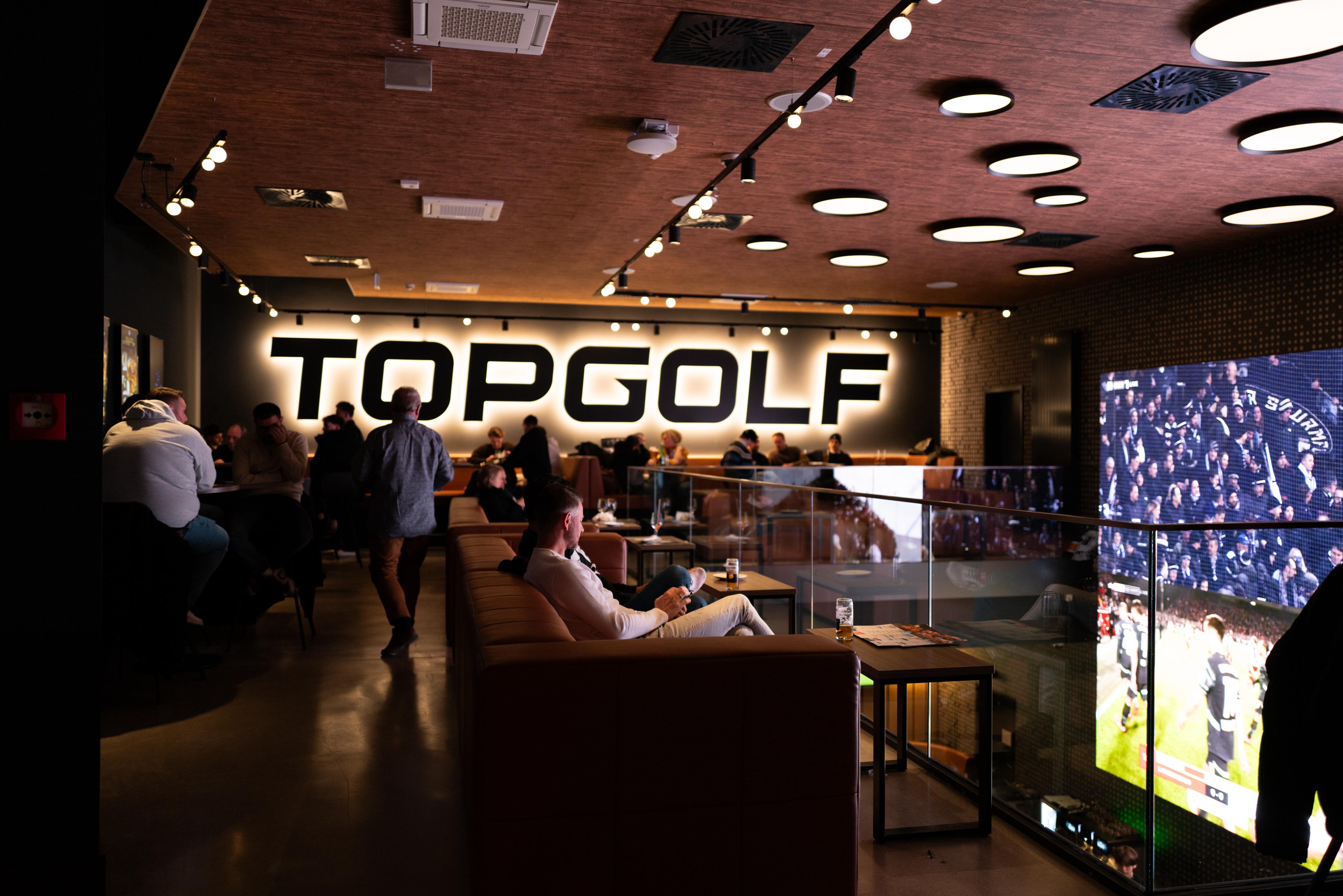 Top Golf Wien Lounge
